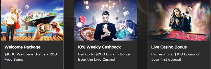 Nejlepsze kasyna online Cruise Casino