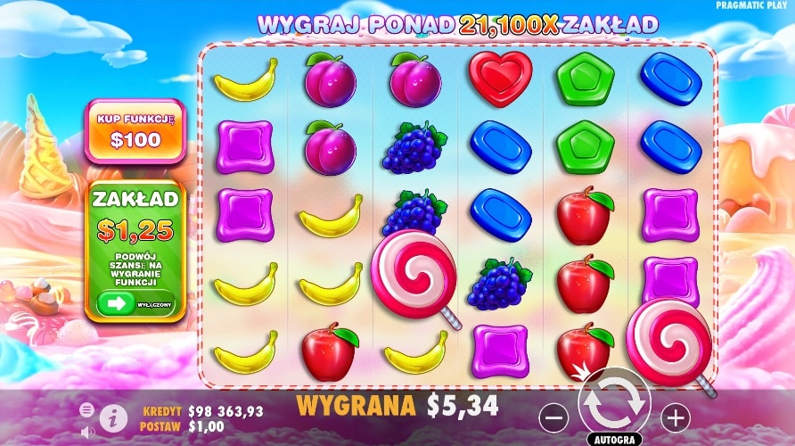 automat do gier sweet bonanza