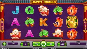 Happy Riches, czyli automat o szczęściu w interpretacji NetEnt