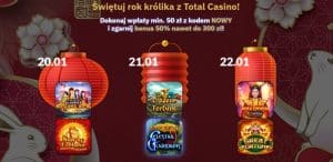 Nowy bonus w Total Casino – Chiński Nowy Rok